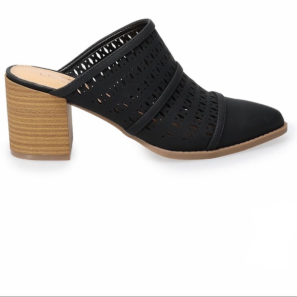 ๐HP๐ Ponderosa Women's High Heel Mules in Gray - Picture 2 of 10